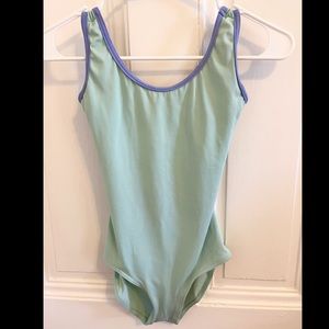 Yumiko Leotard - Green/Blue “Veronique” Leotard